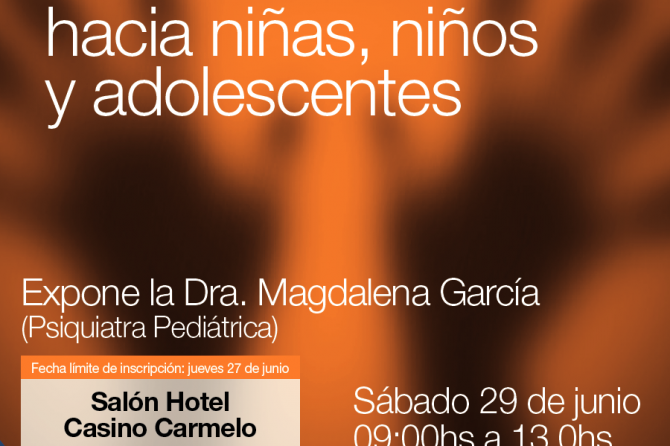 Dra. Magdalena García expone sobre «Abordaje en violencia sexual hacia niñas, niños y adolescentes»