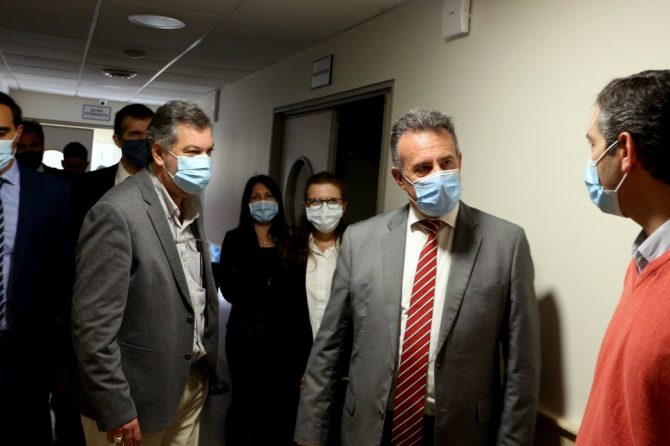 Ministro de Salud Pública y autoridades sanitarias visitaron nuestro Sanatorio