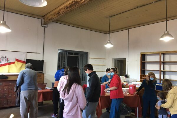 Campaña Antigripal: En dos jornadas en Conchillas se vacunaron 300 personas