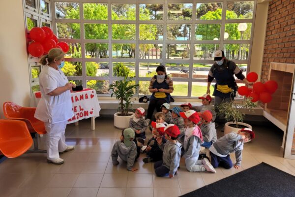 En Ombúes vivimos la Semana del Corazón  con Jardín Una Pindo y Escuela del Hogar