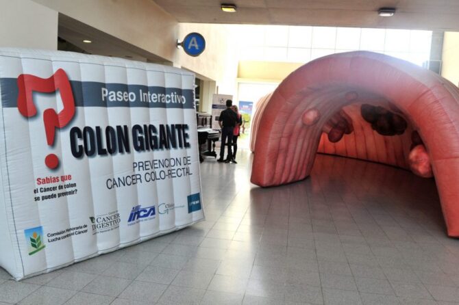 Llega a Ombúes de Lavalle «Paseo interactivo: colon gigante»