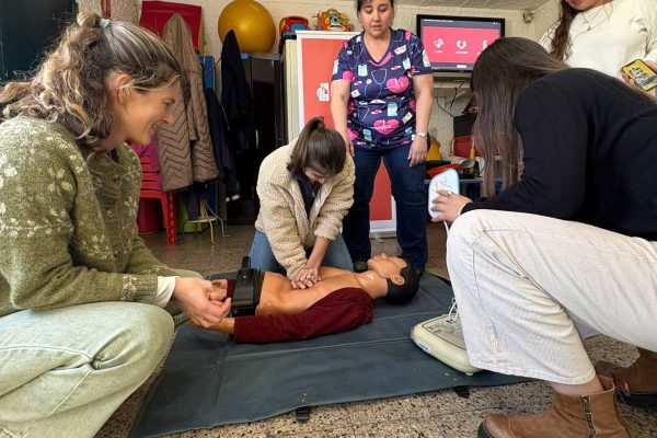 CAMOC acompaña la prevención y el cuidado para generar conciencia y educación en los padres del CAIF de Ombúes de Lavalle