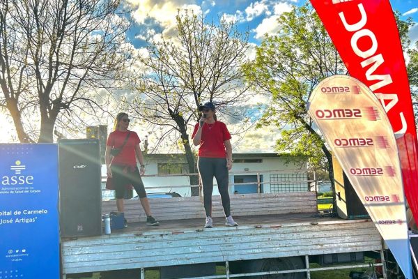 Actividad física y prevención en la caminata por la Semana del Corazón en Carmelo