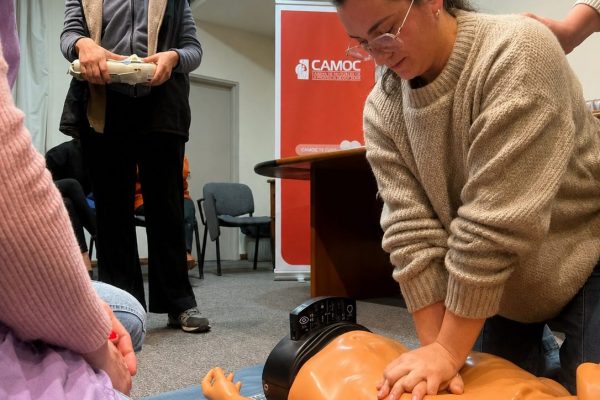CAMOC capacitó a sus funcionarios en reanimación cardiopulmonar básica